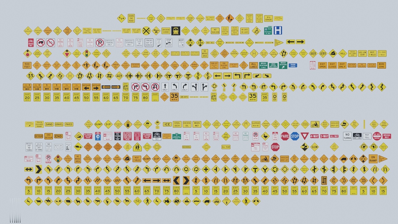 Media 1 for listing 500+ Road Signs