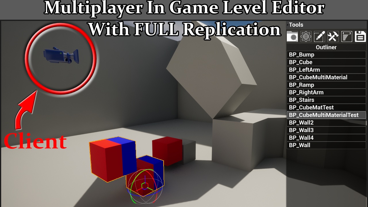 商品 In-Game Multiplayer Level Editor Framework - Map Editor 的媒体 1