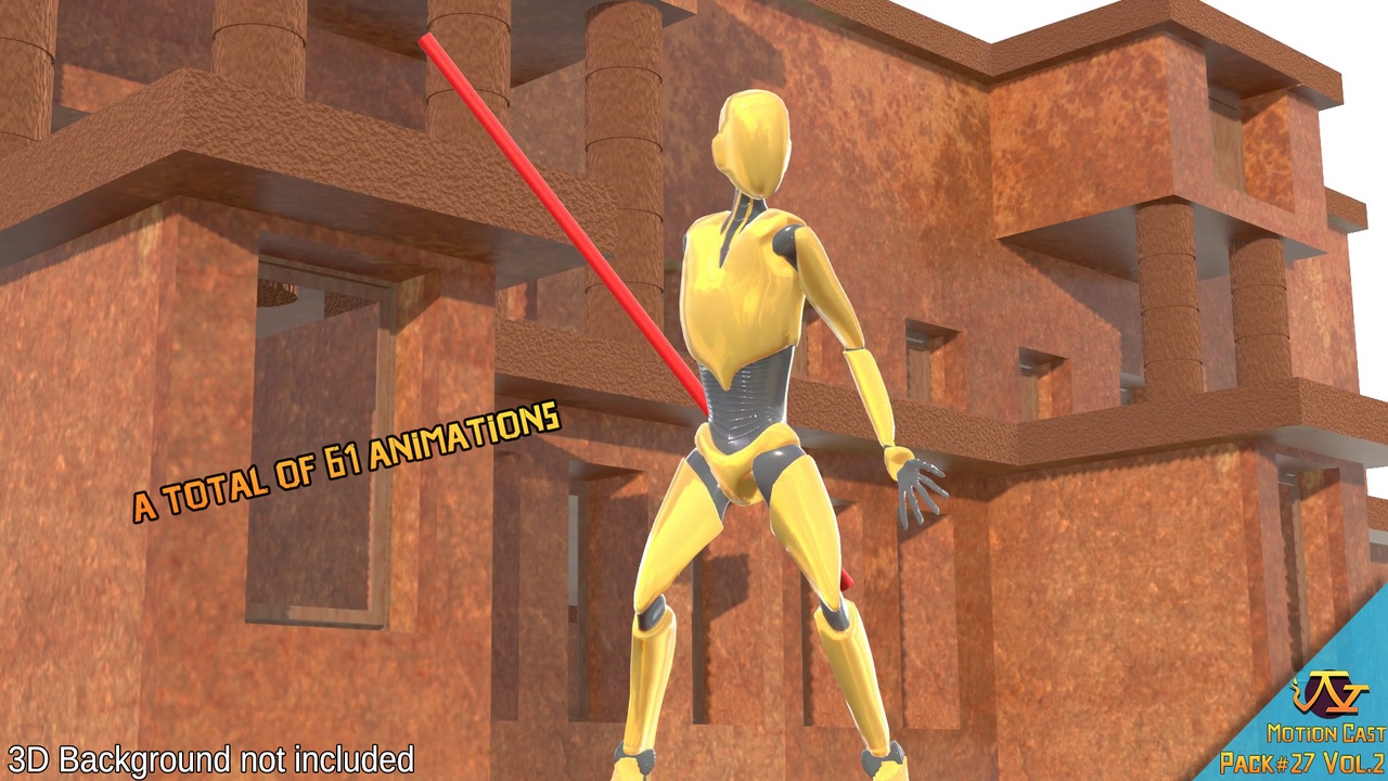 Media 1 for listing Gunshu animations (Motion Cast#27 Vol.2)