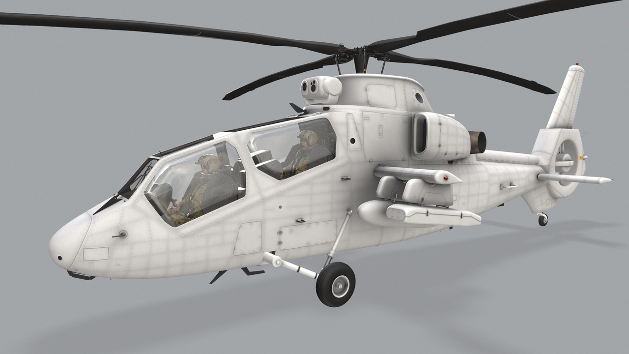 Medium 1 für Eintrag Helicopter Observation Helicopter Blank Livery Complex Animation (443)