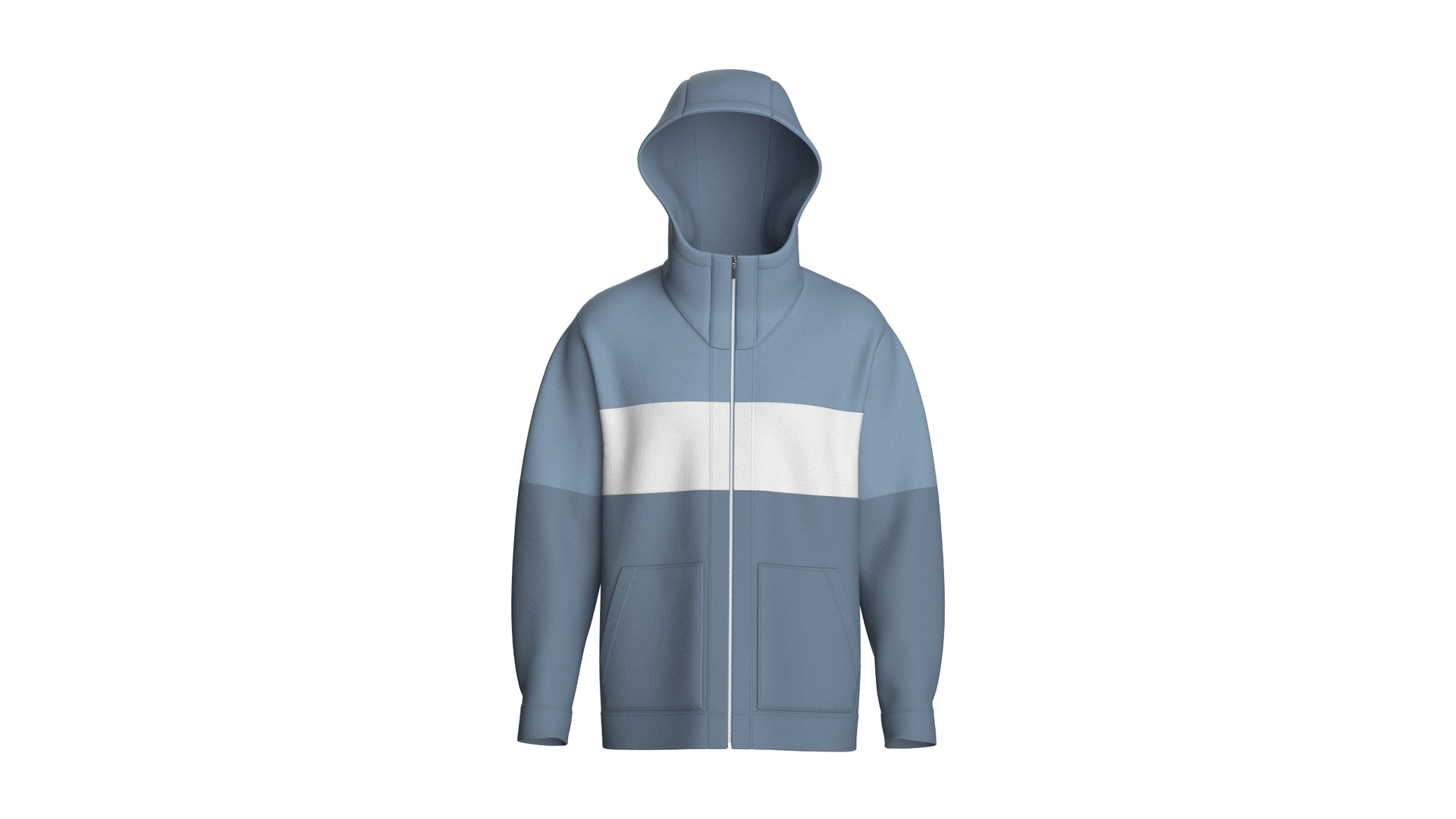 Media 1 for listing Men Multi - Color Hooded Jacket | High Poly