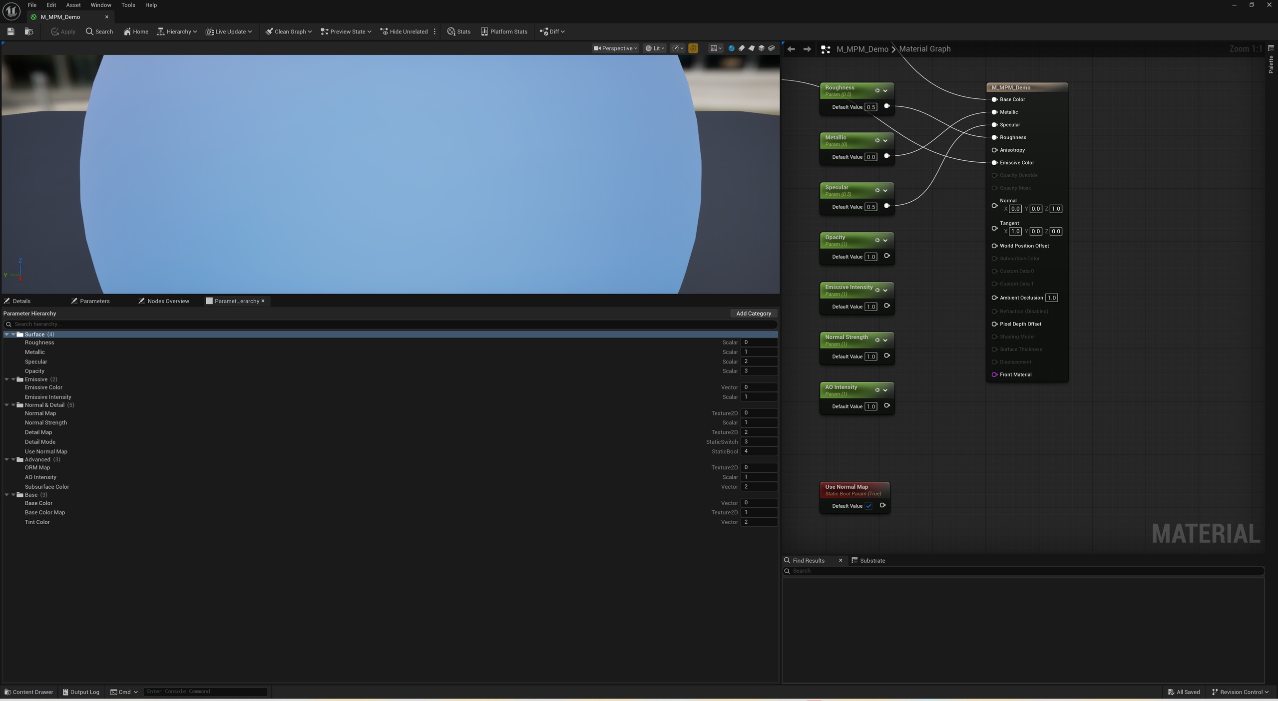 Media 1 for listing Material Parameter Manager