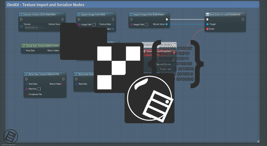 DevKit - Runtime Texture Import and Serialize IO | Fab