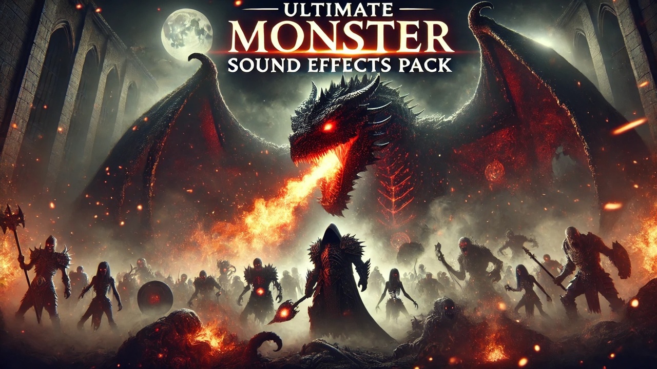 Media 1 for listing Ultimate Monster Sound Effects Pack