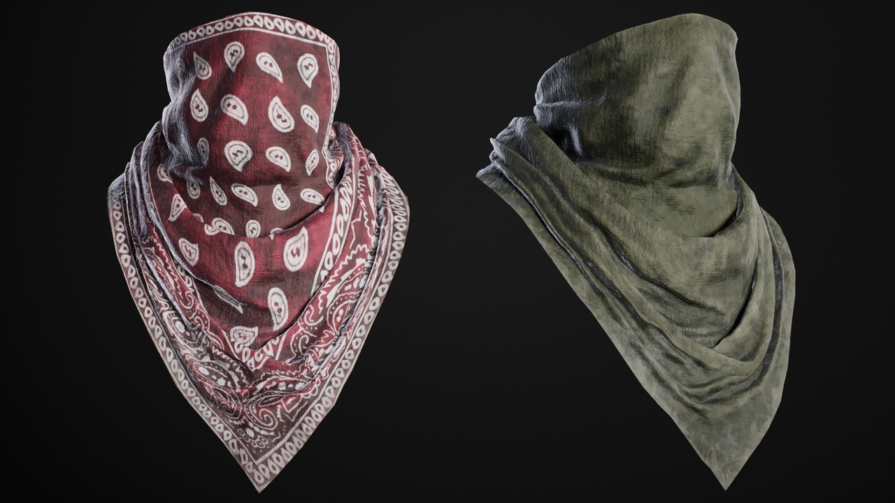 Media 1 for listing Arafatka Scarf Chest - Metahuman