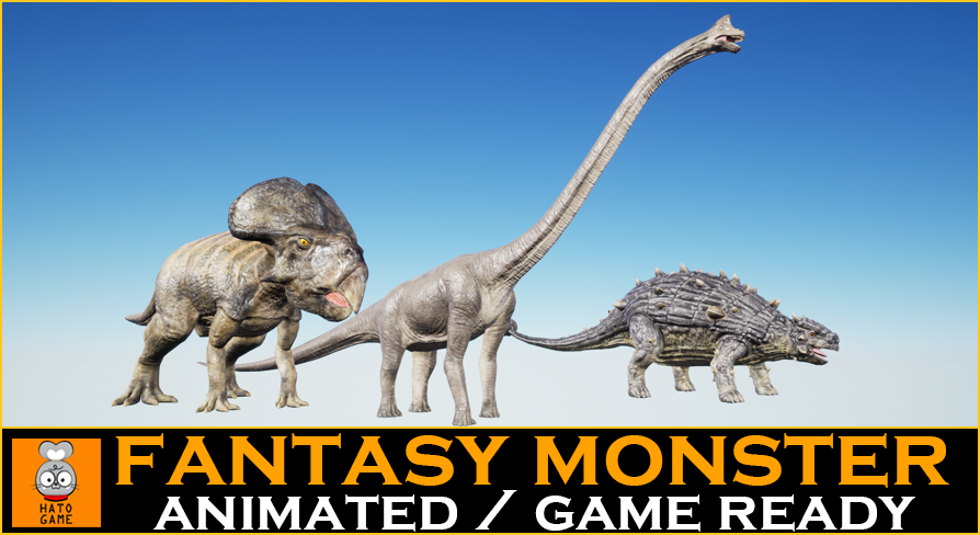 "Animated" Monster Bundle 11 | Fab