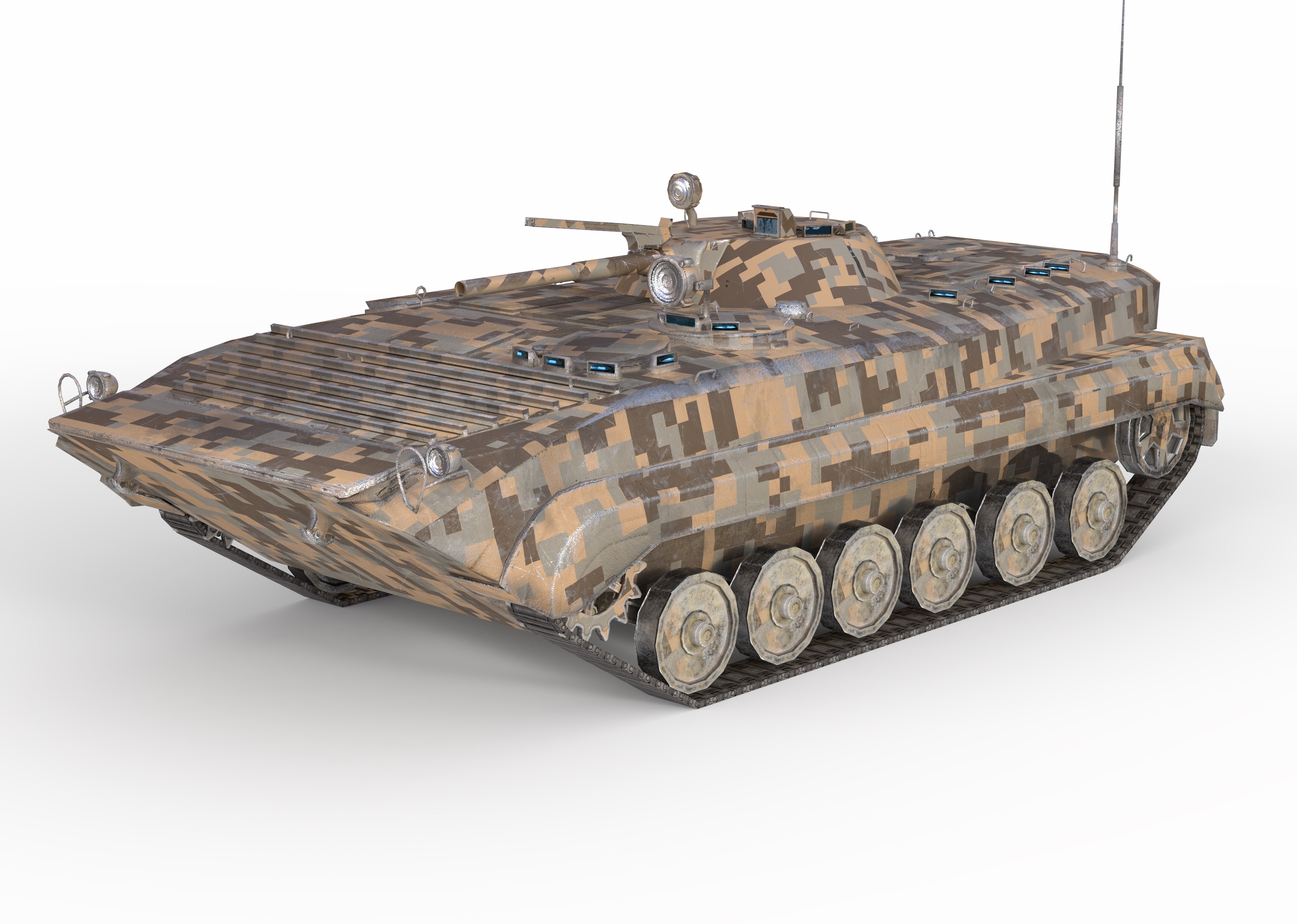Media 1 for listing Armored Infantry Combat Vehicle - Amphibious Tracked IFV with Camo Pack Game Rea