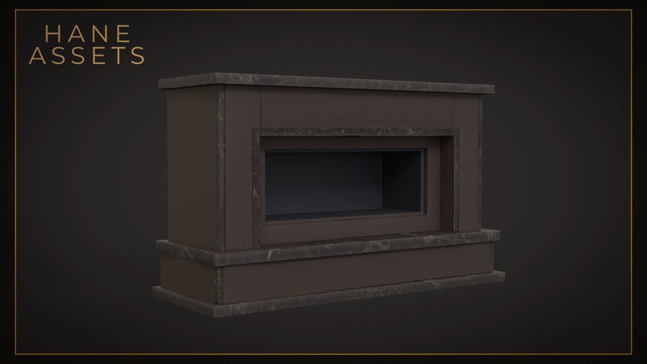 商品 Elegant Fireplace 的媒体 1