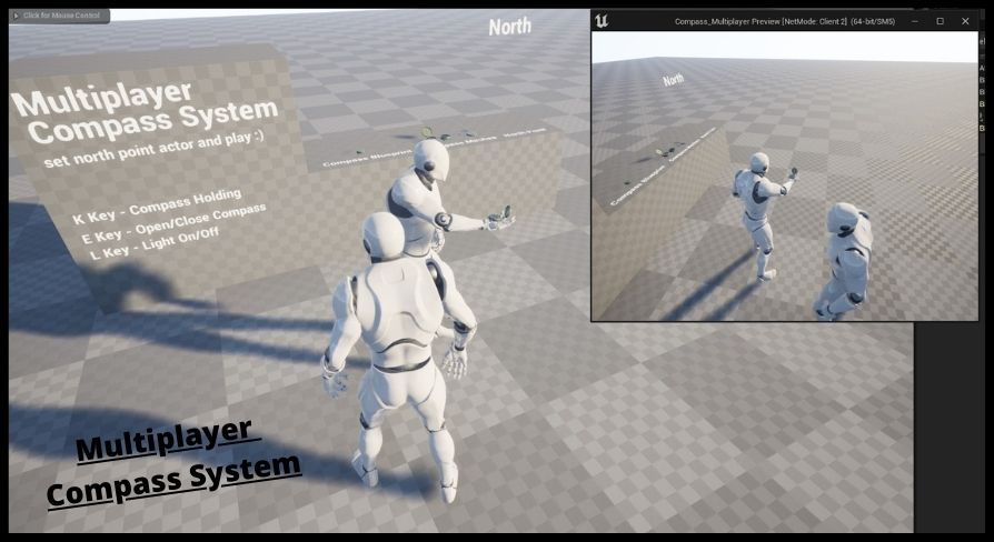 Multiplayer Compass System | Fab