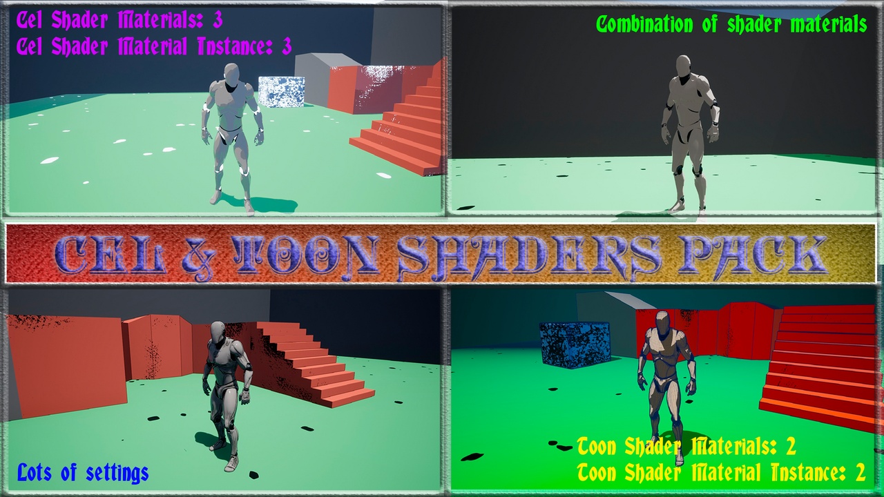 Media 1 for listing Cel & Toon Shaders