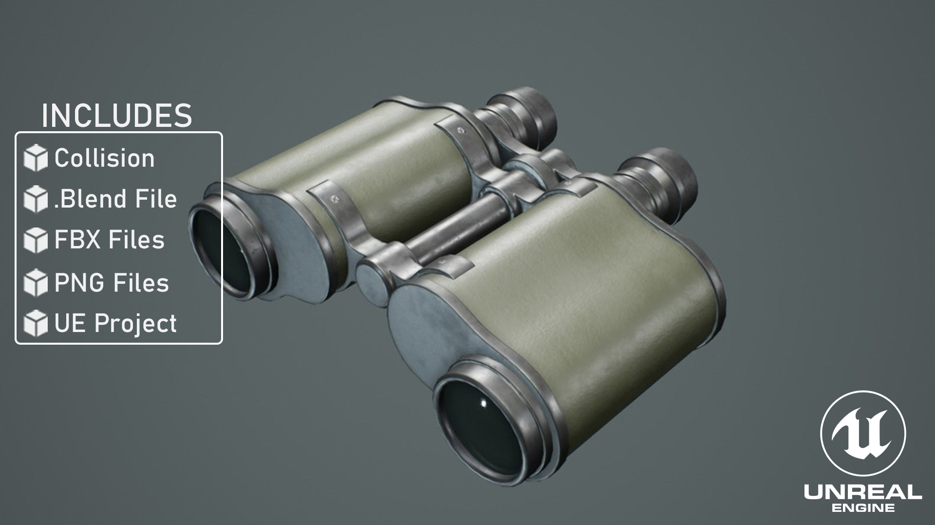 Survival Props Package - Binoculars | Fab