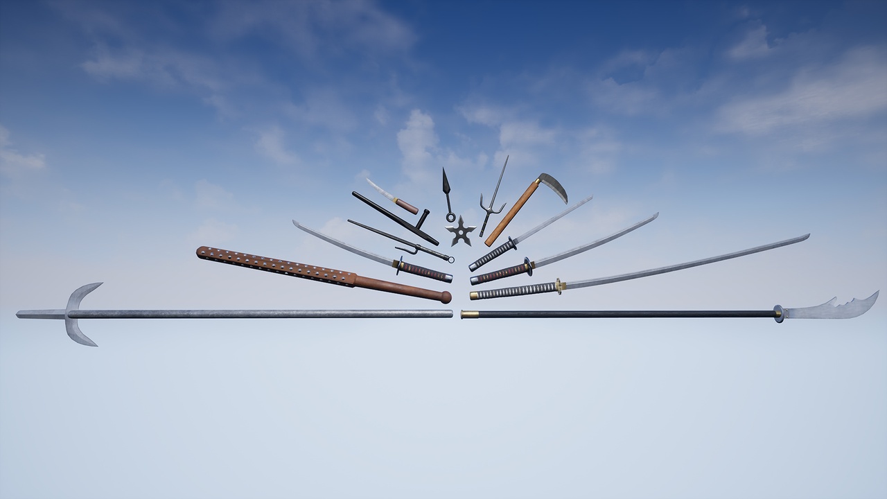 Multimedia 1 dla listy Weapons Series - Japan Weapons - Mini Pack
