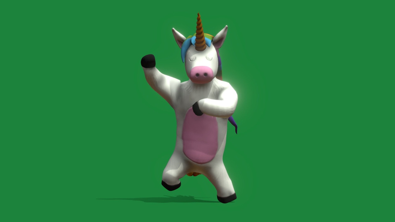 Media 1 for listing Kawaii Unicorn rigged