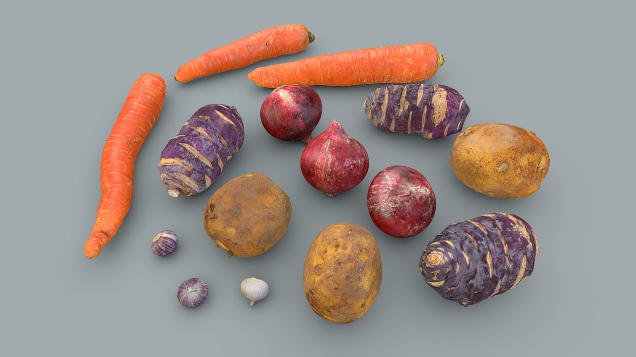 Vegetable pack 제품 등록을 위한 미디어 1개