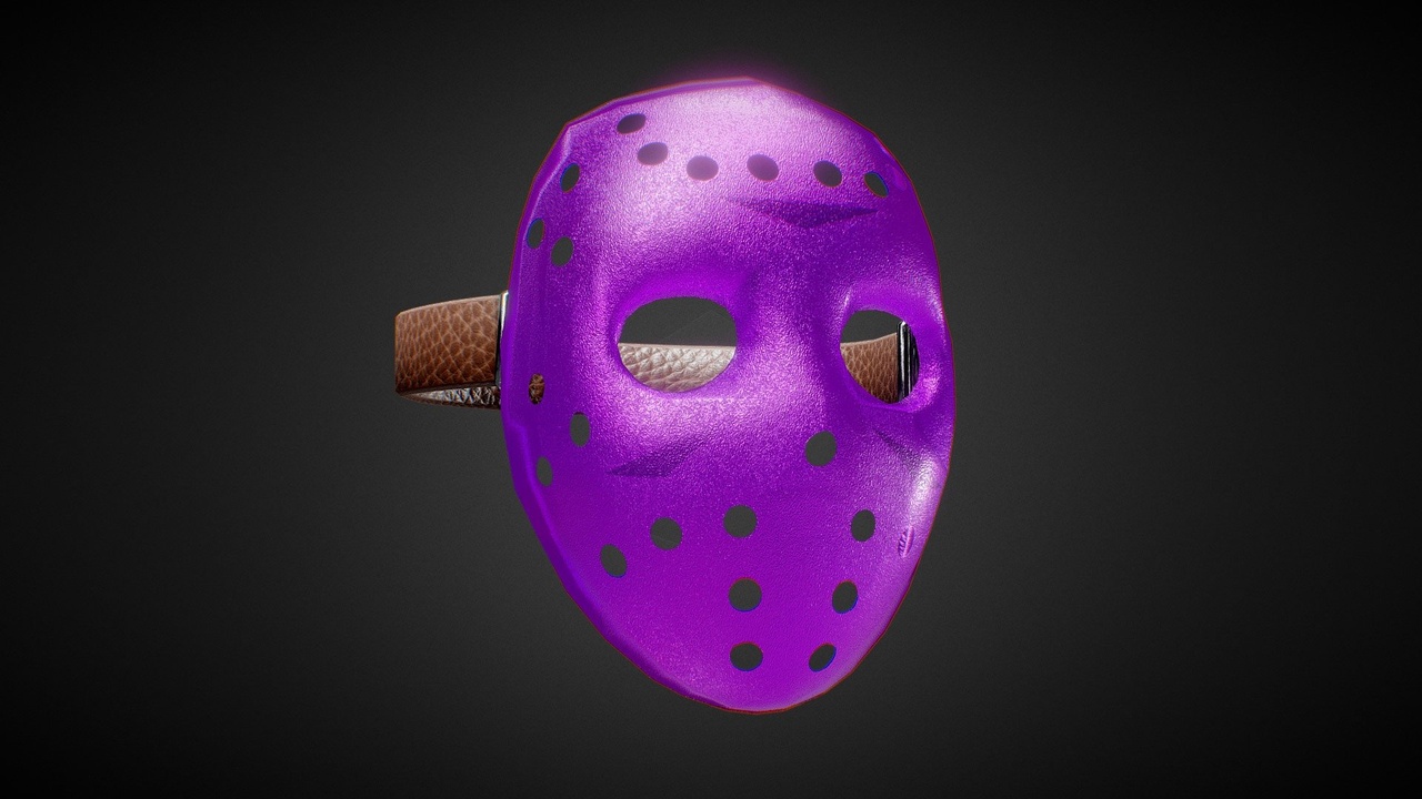 Media 1 for listing Hockey Mask Glitter (Metahuman Ready)