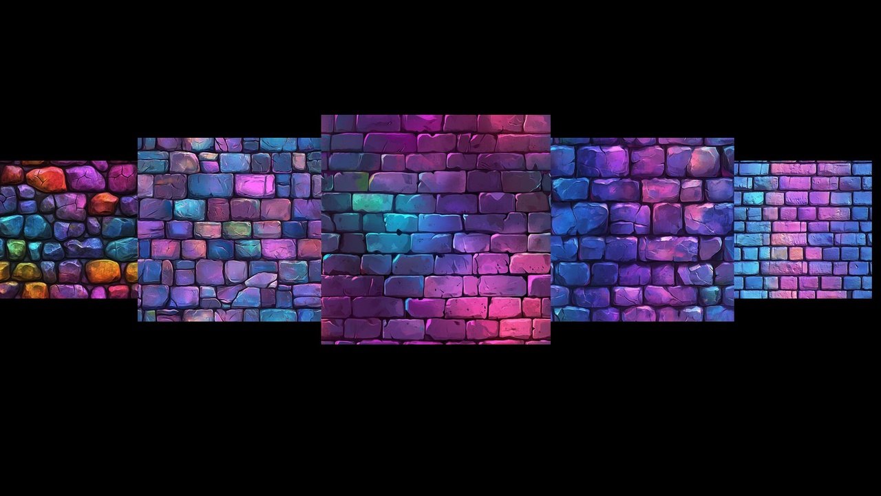 Multicolor Wall Texture 제품 등록을 위한 미디어 1개