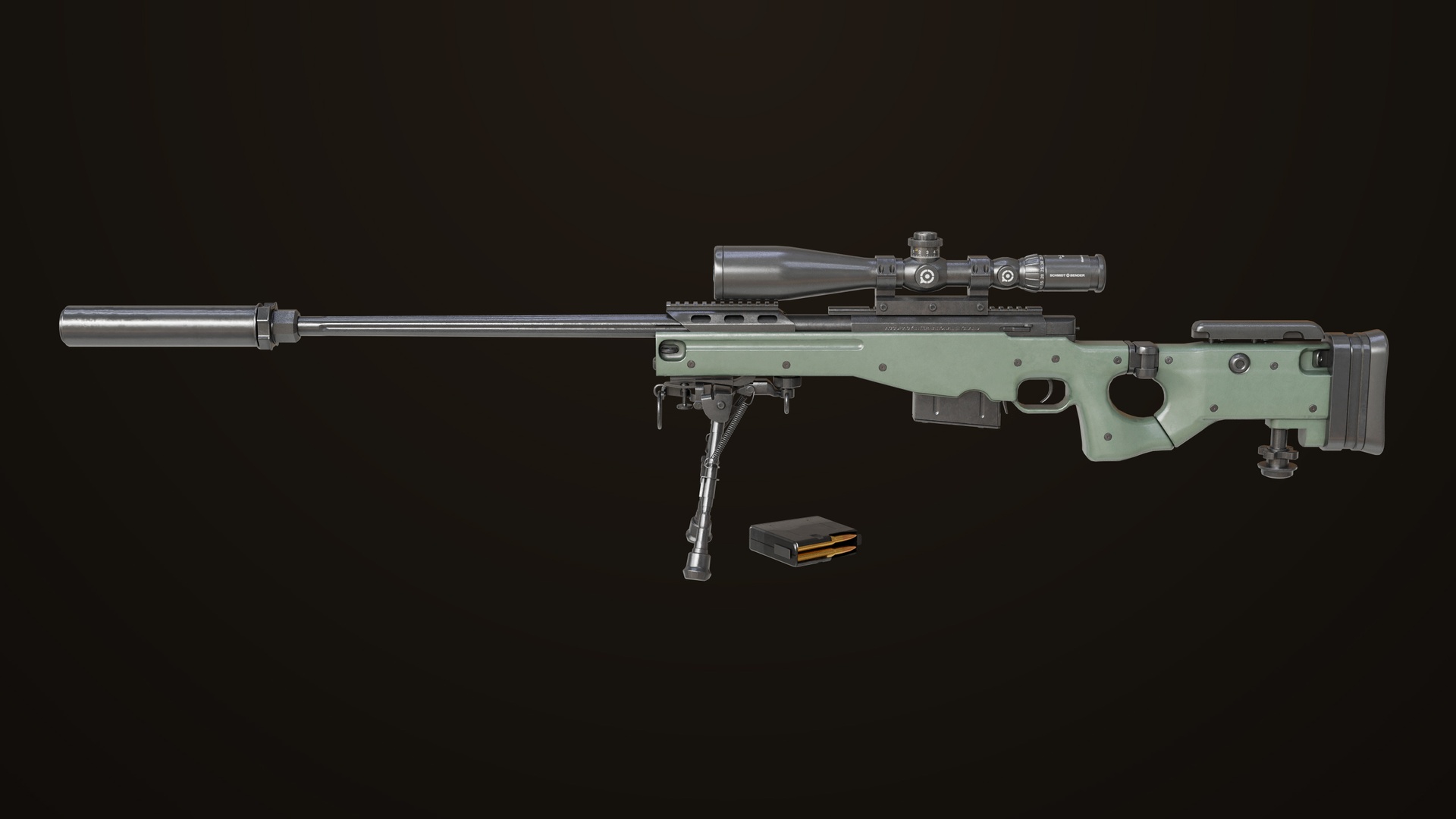 Sniper Rifle Texture Sniper Rifle 03 Green Rigged All PBR Unity UE Textures | Fab