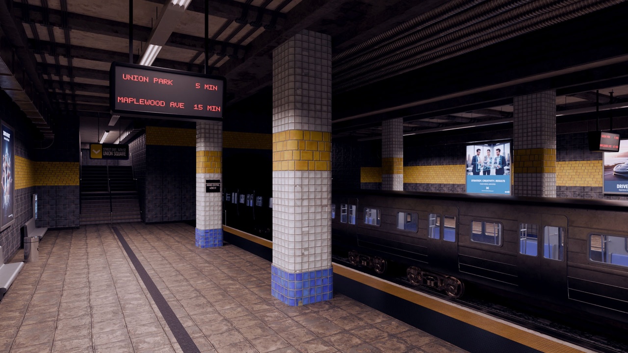 Media 1 for listing Underground Subway - Blender Scene