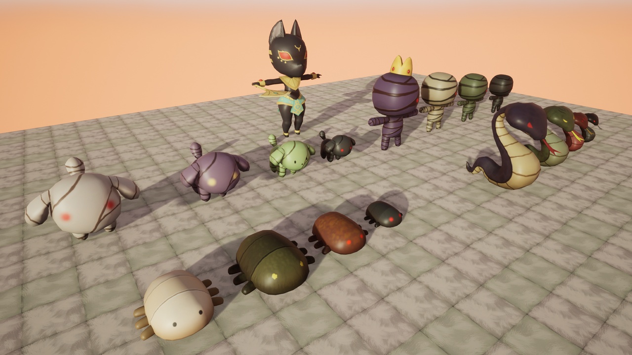 Media 1 for listing Monsters Pyramid Pack