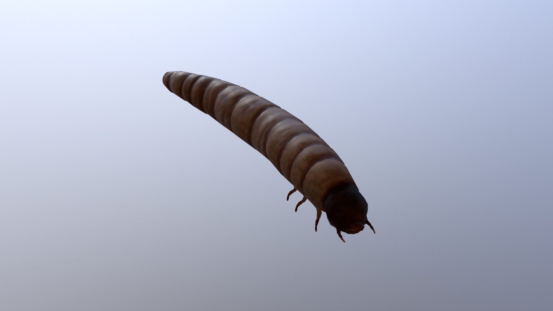 Worm Maggot Low-poly 3D model | Fab
