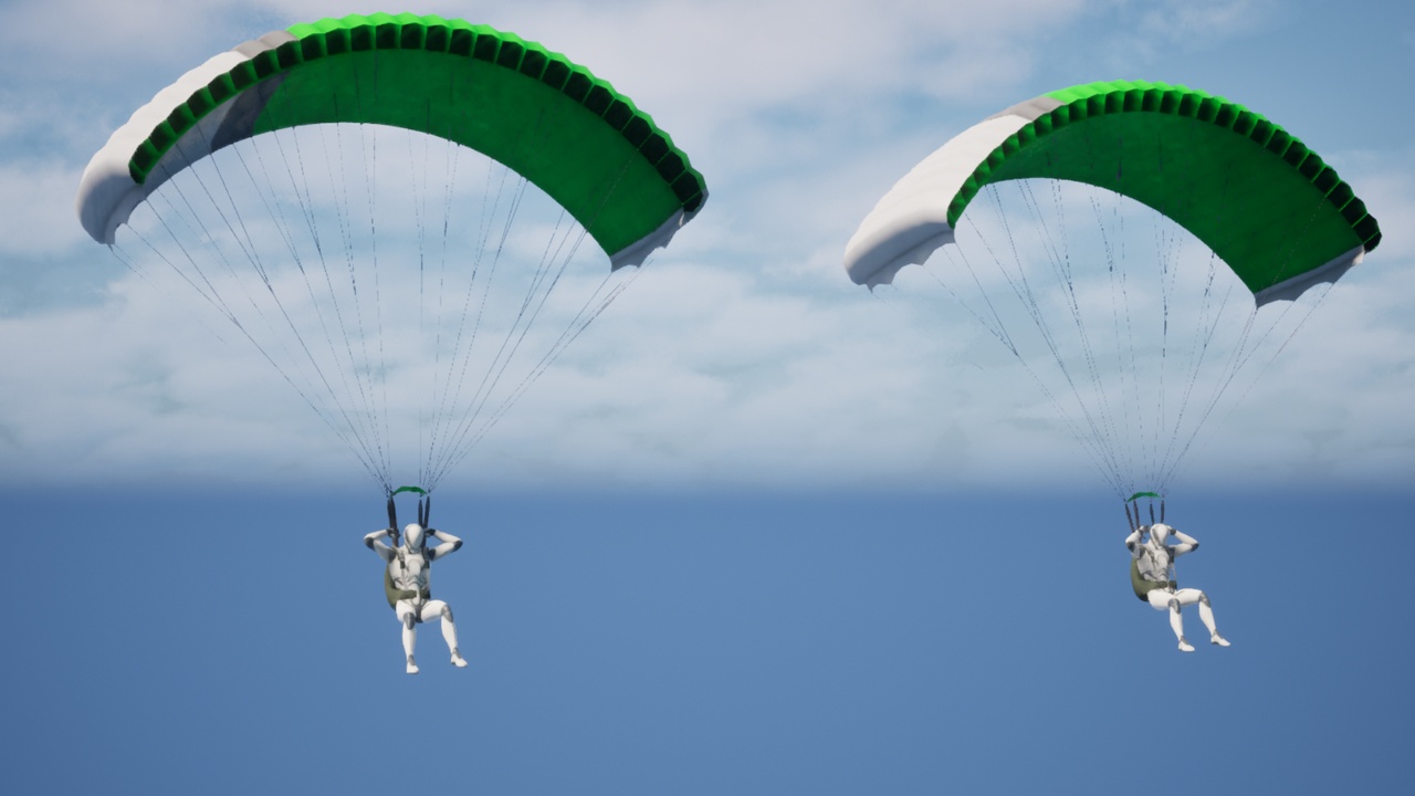 Media 1 for listing Parachute & Skydive Animation