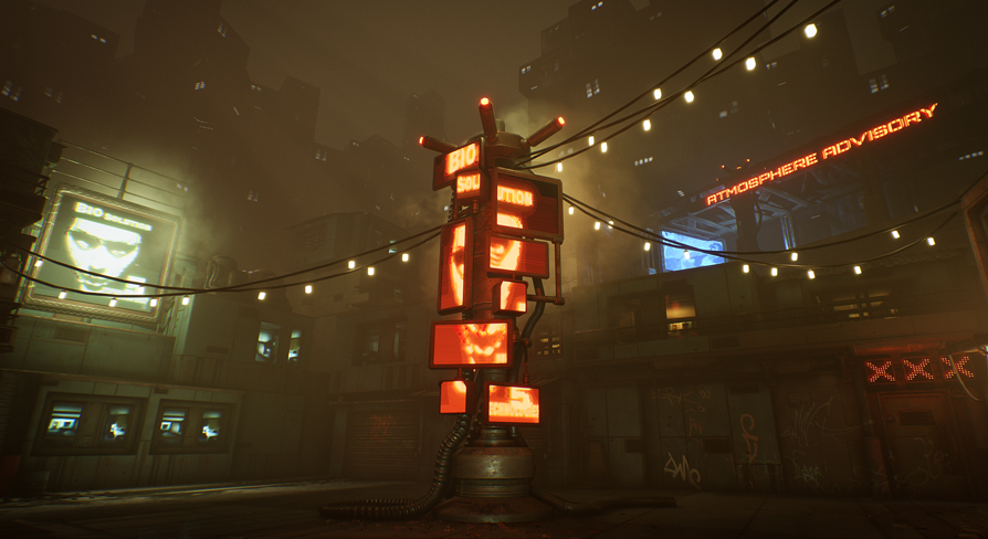 Modular CyberPunk City Asset Pack | Fab