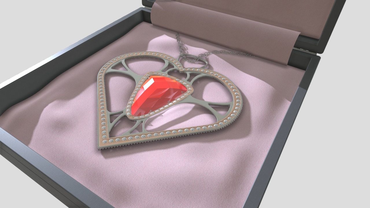 Media 1 for listing Heart Pendant - Original Design