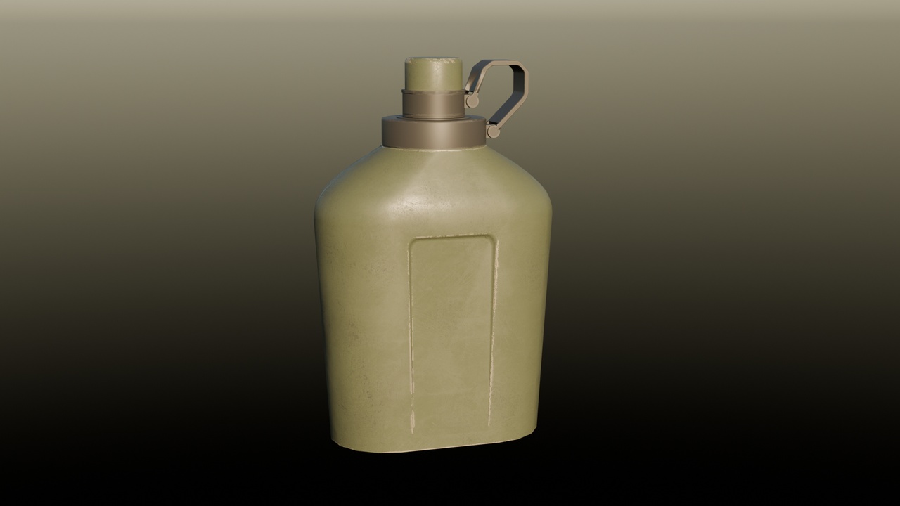 Media 1 for listing Military Water Canteen