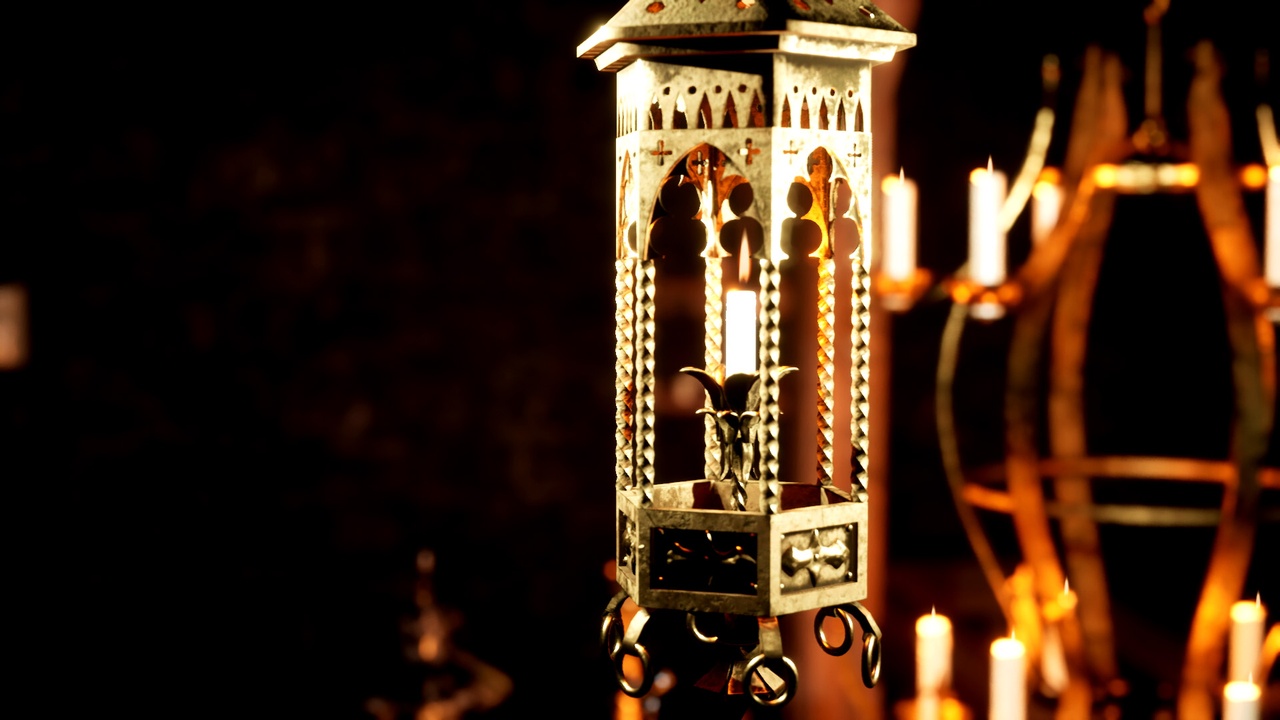 Media 1 for listing Medieval Fantasy Lamps Pack 01