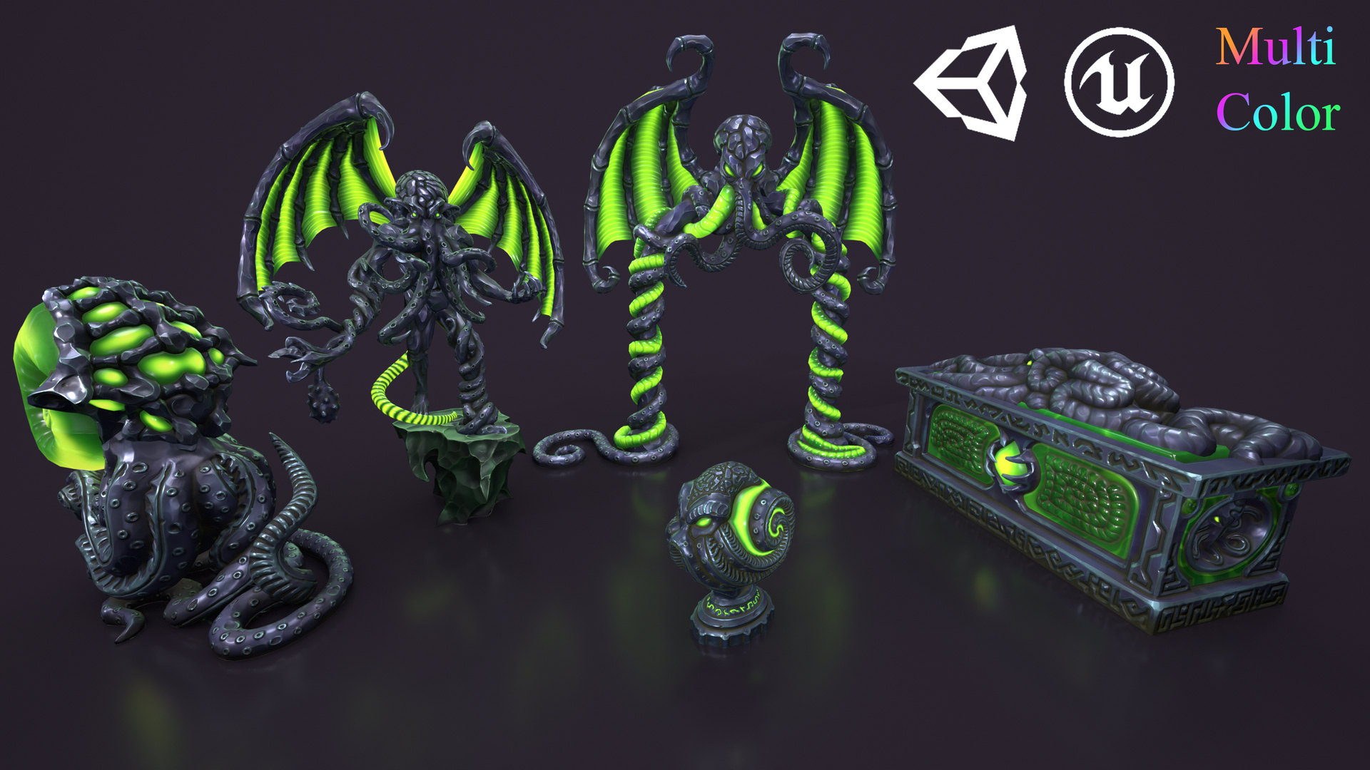 3692583 Ancient statues | Fab