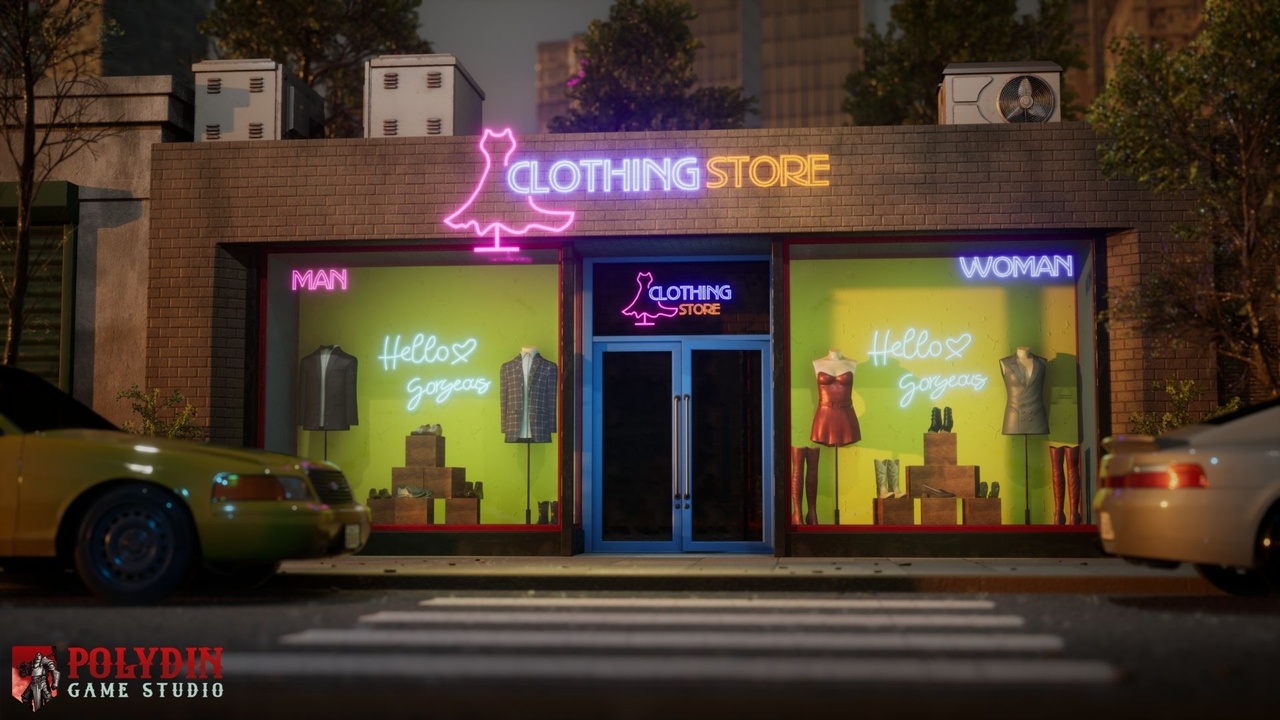 Media 1 for listing Storefronts Pack - 10 Shop Facades