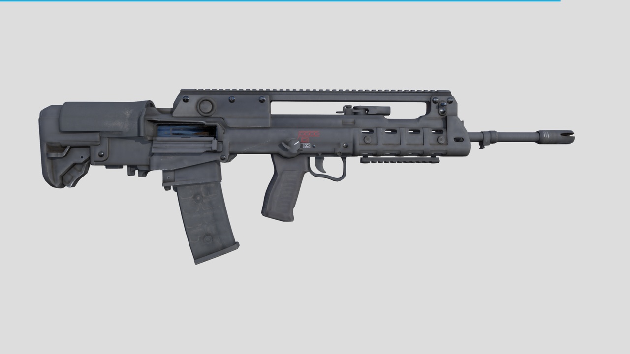 Media 1 for listing Bullpup Rifle - HS Produkt VHS