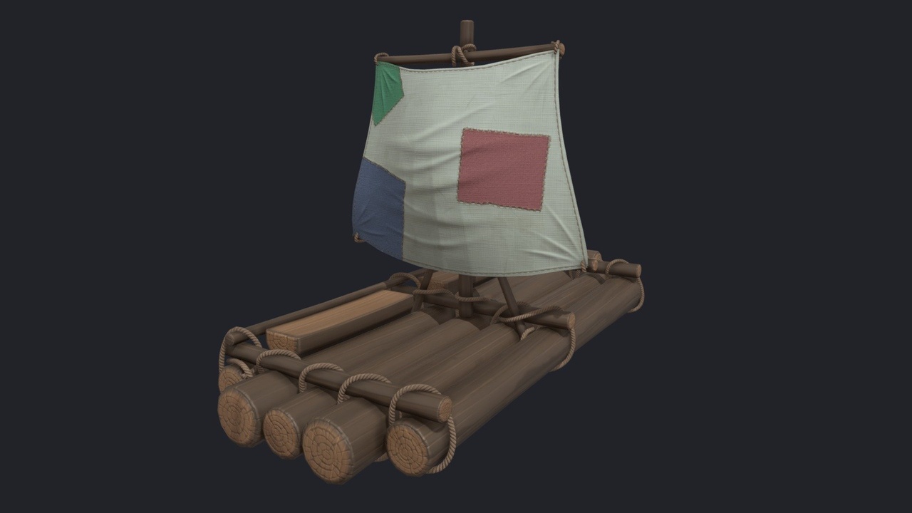 Media 1 for listing Stylized Raft