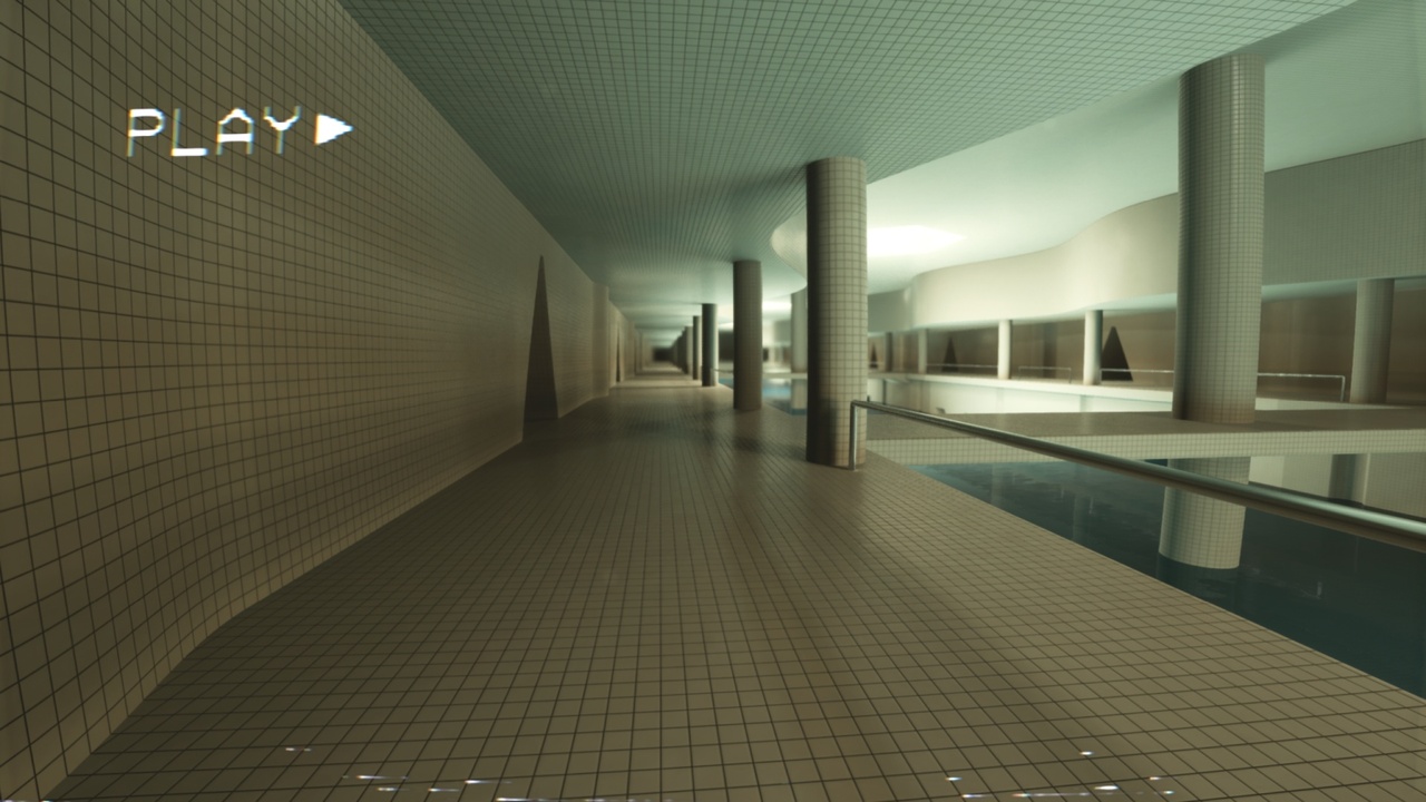 Backrooms - Poolrooms Modular Horror Environment