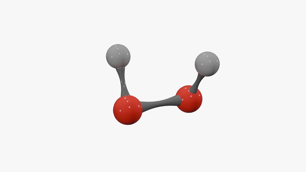 Hydrogen peroxide Molecule | Fab