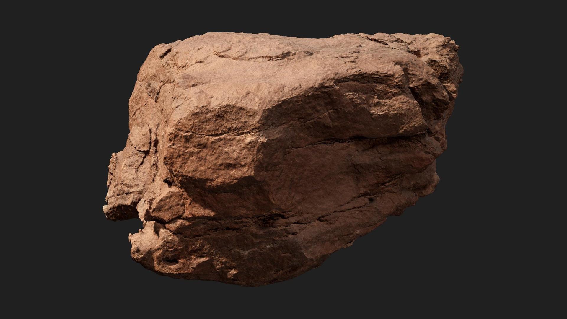 Desert Western Rock Large 05 | Fab
