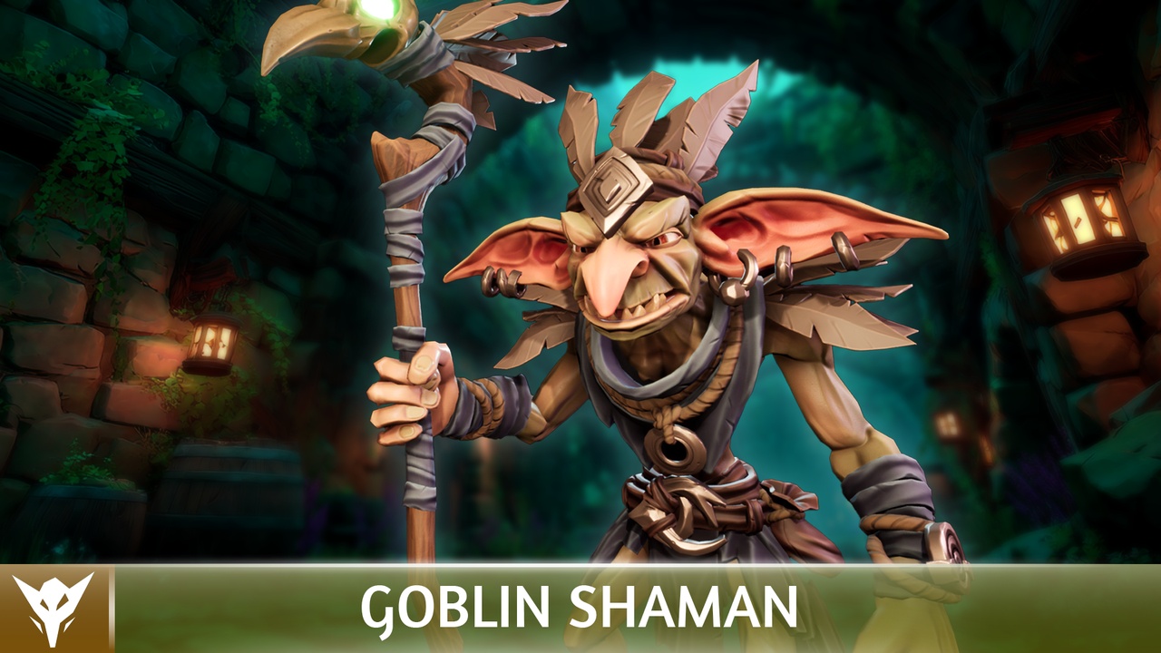 Media 1 for listing Stylized Goblin Shaman