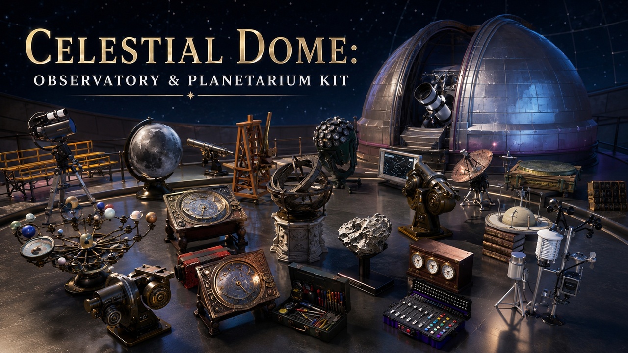 Media 1 for listing Celestial Dome: Observatory & Planetarium Kit