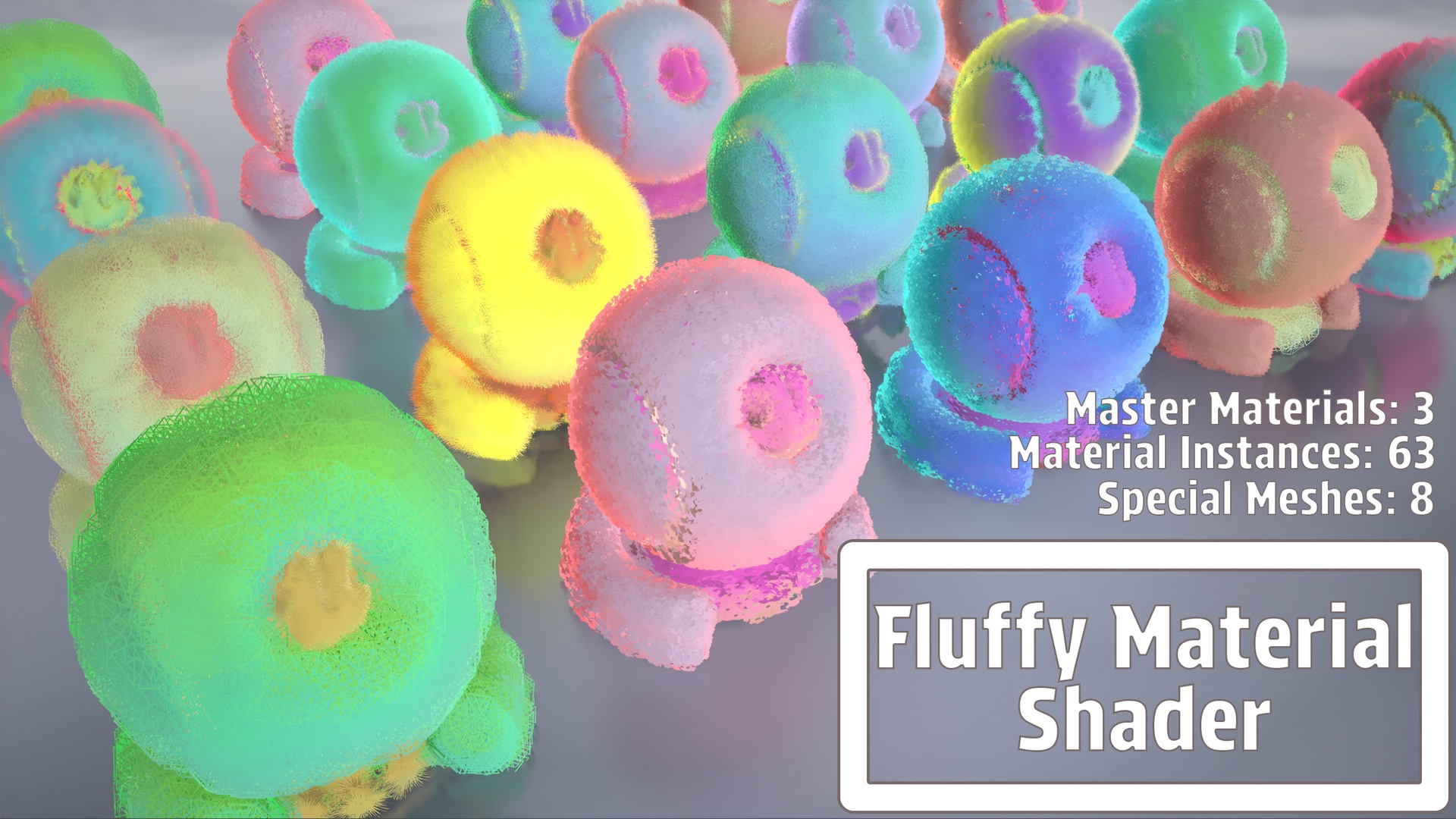Media 1 for listing Fluffy Material Shader