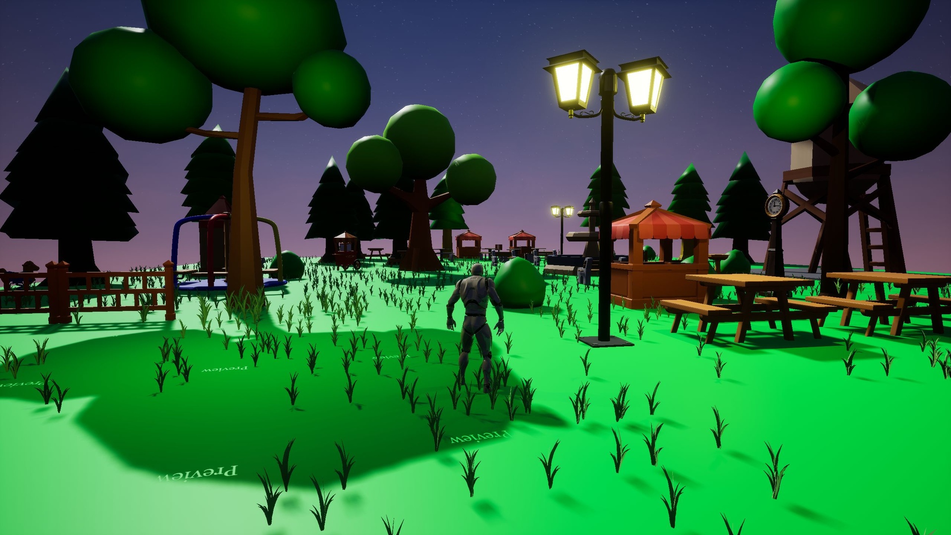 Media 1 for listing Stylized Town Square