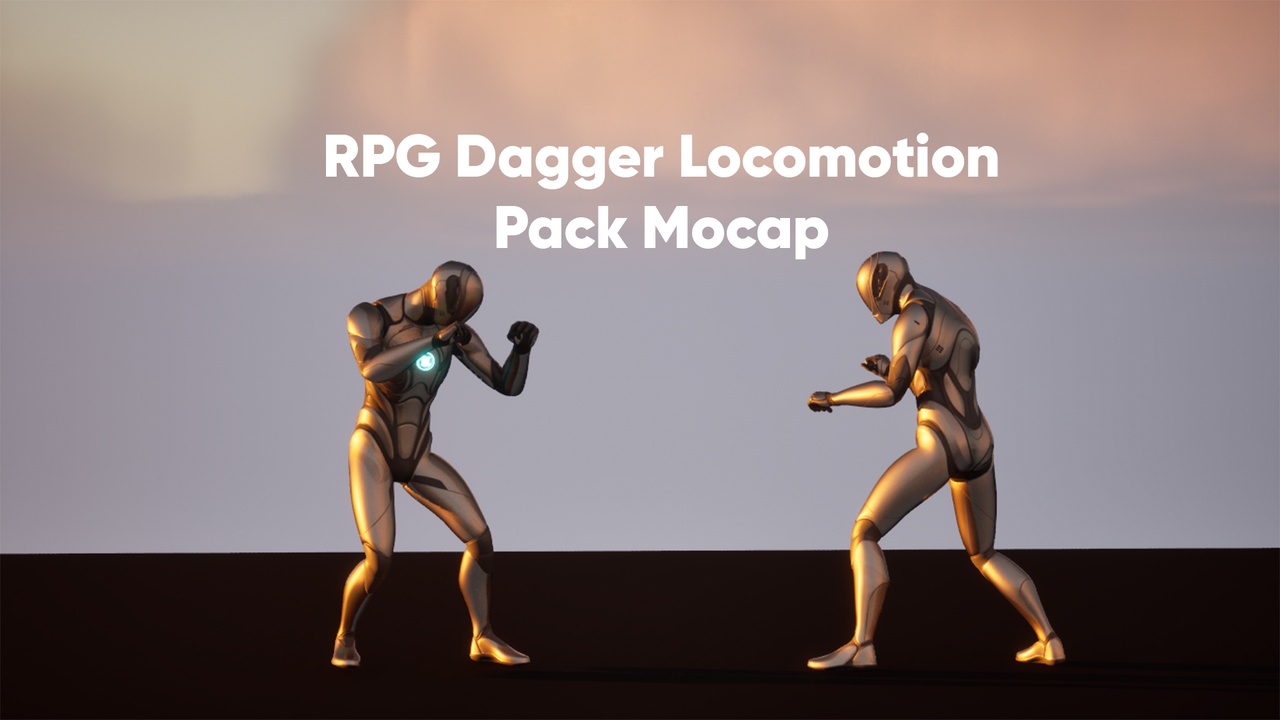 Media 1 for listing RPG Dagger Locomotion mocap Pack