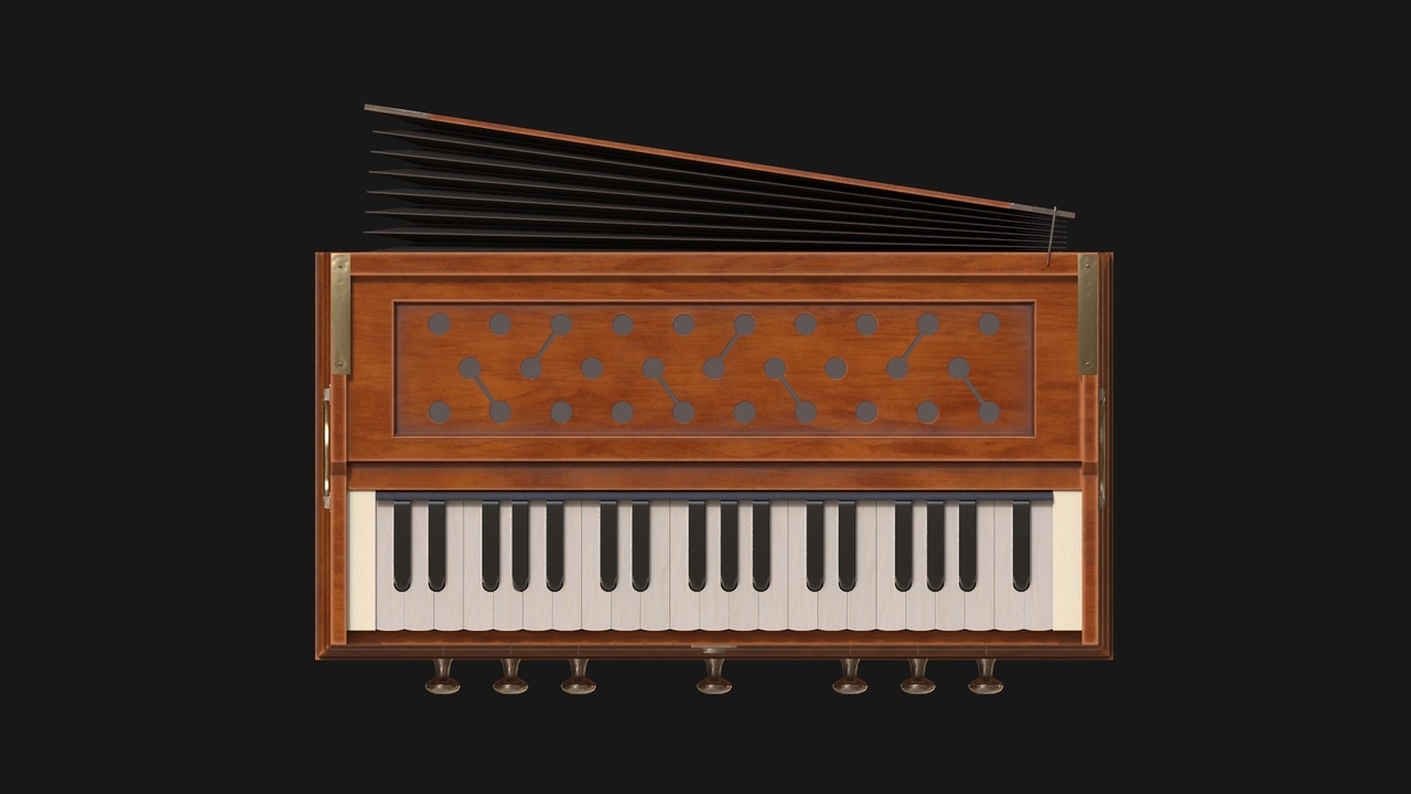 Media 1 for listing Harmonium 3D Model