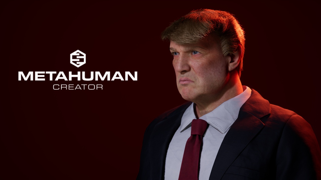Media 1 for listing Donald Trump-MetaHuman