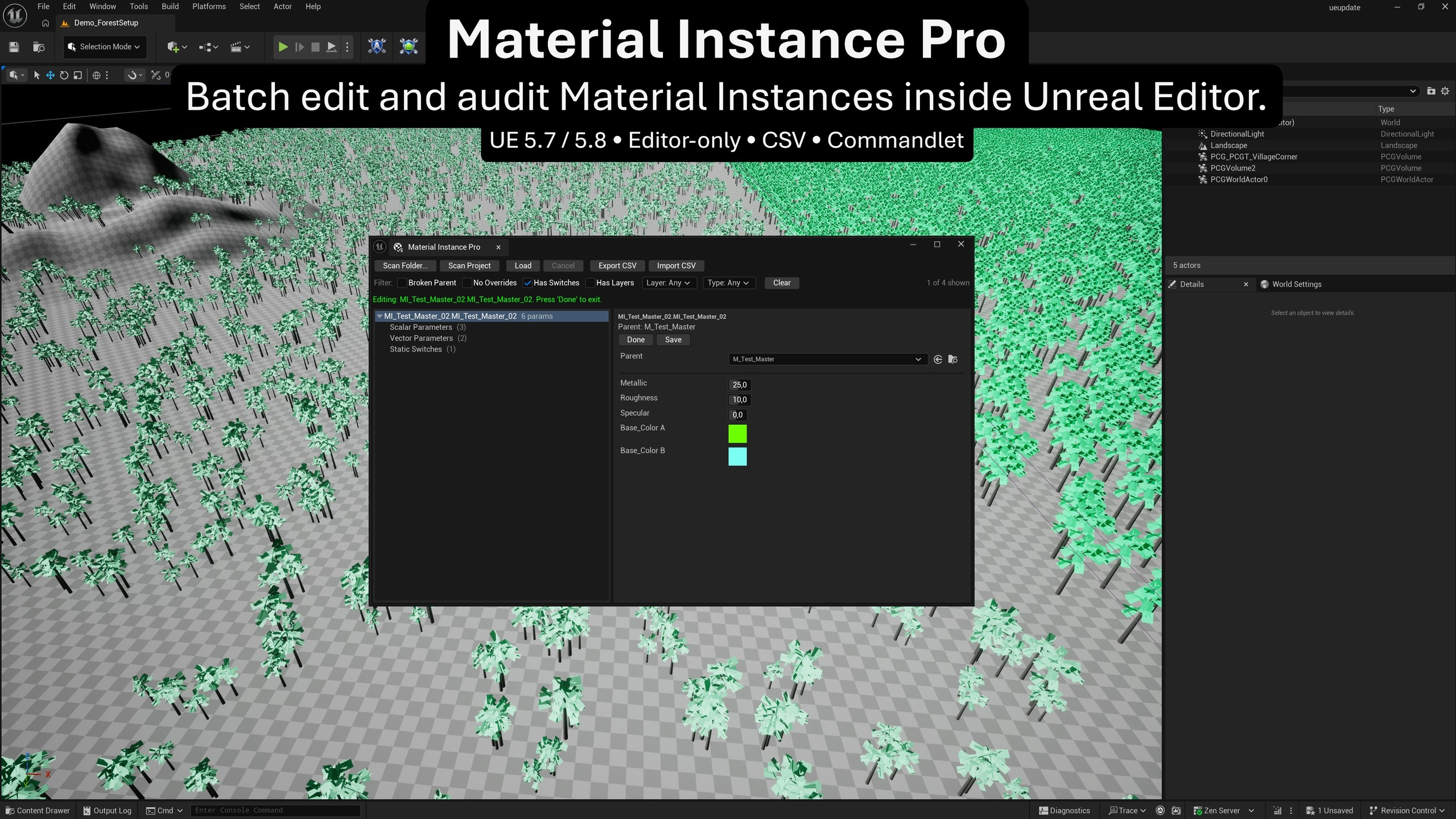 Media 1 for listing Material Instance Pro
