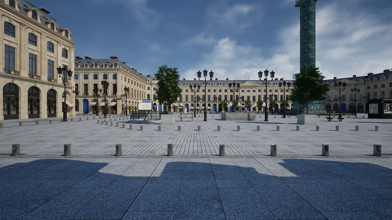 Media 1 for listing Realistic Luxury Place in Paris, The Place Vendôme