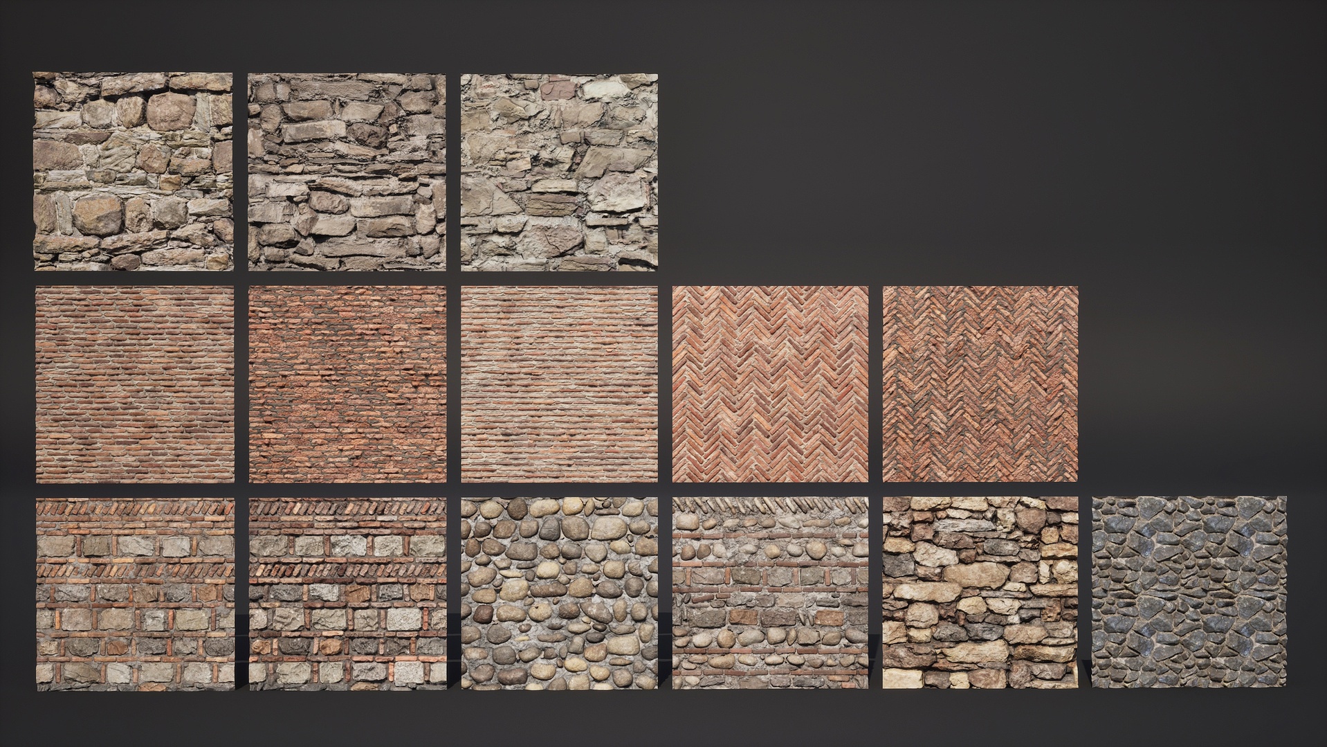 Media 1 for listing Medieval Stone Wall Materials