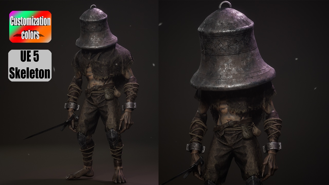 Media 1 for listing Bell Knight - Dark Fantasy Enemy