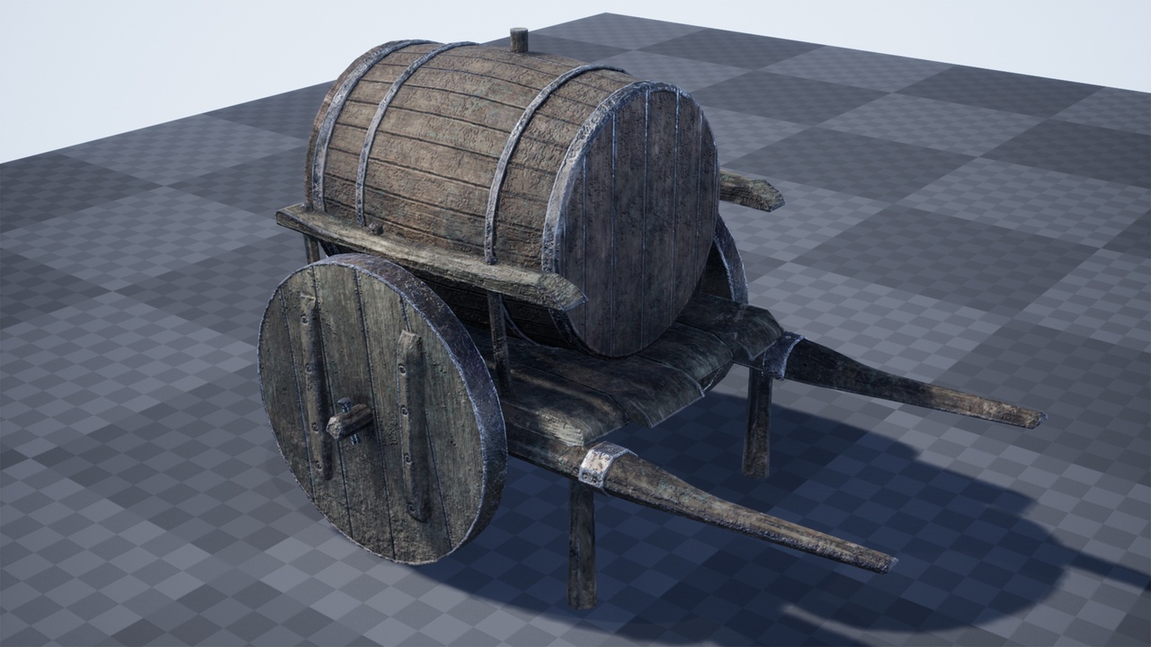 Media 1 for listing Medieval Carts and Wagons