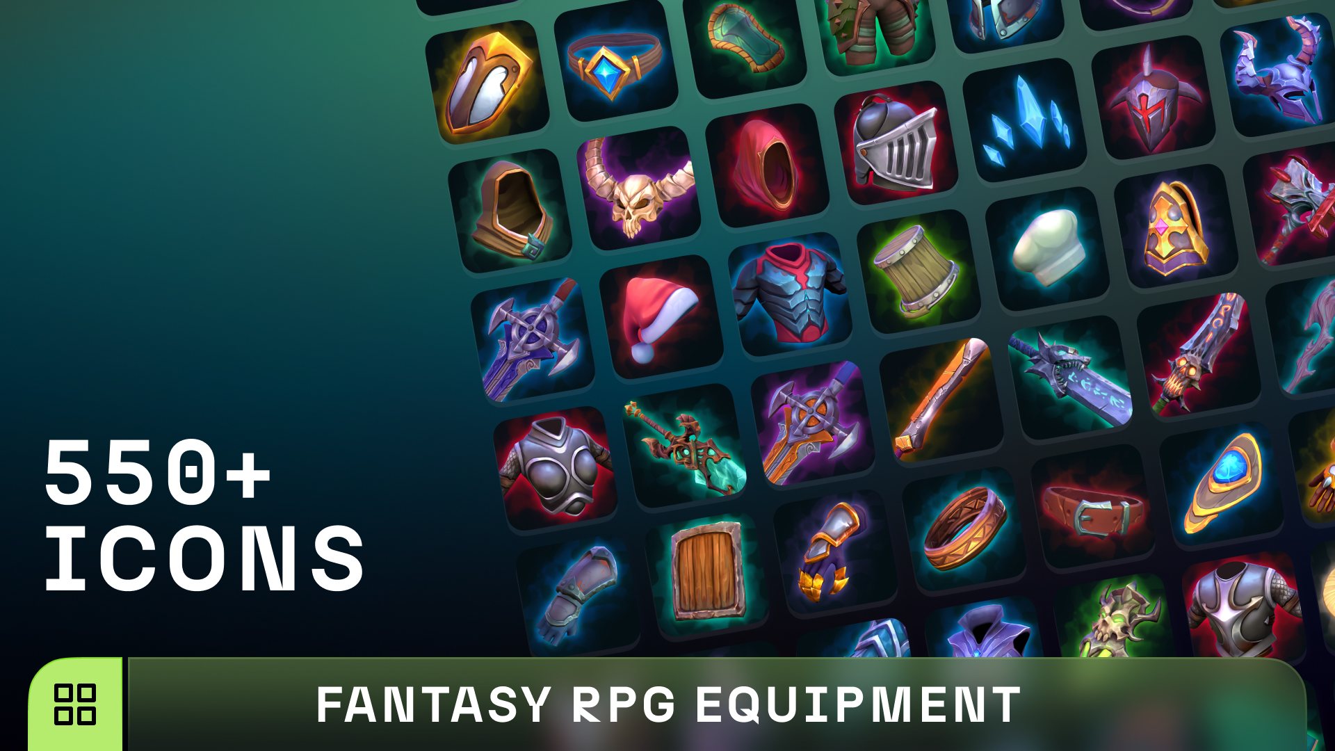 Fantasy RPG Equipment Pack #2 | Fab