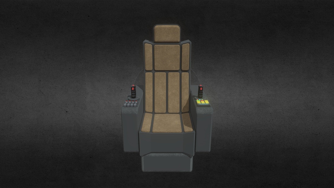 Media 1 for listing Sci-Fi Pilot Seat